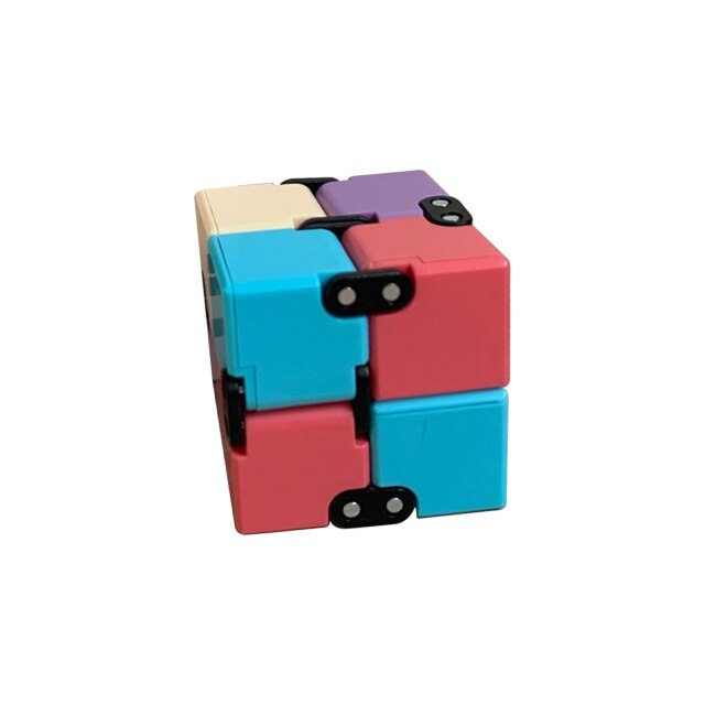 Creative Infinite Cube Infinity Cube Magic Cube Office Flip Cubic Puzzle Stop Stress Reliever Autism - Infinity Cube Fidget