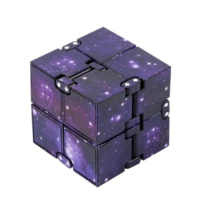 Magic Infinity Cube Hand Mini Toy Finger Anti Stress Relief Endless Cube Blocks for Children Kids 2.jpg 640x640 2 - Infinity Cube Fidget