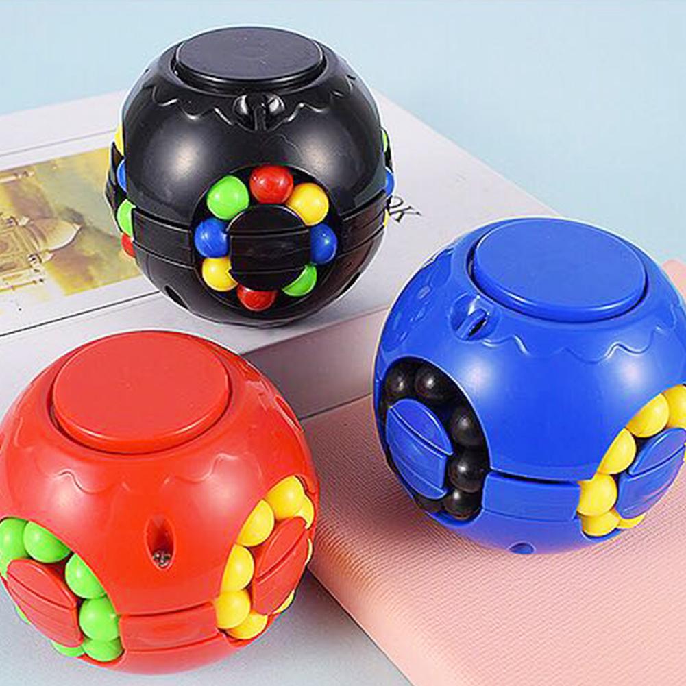 Magic Bean Spinner Cube Fidget Toys - 6 Pc.