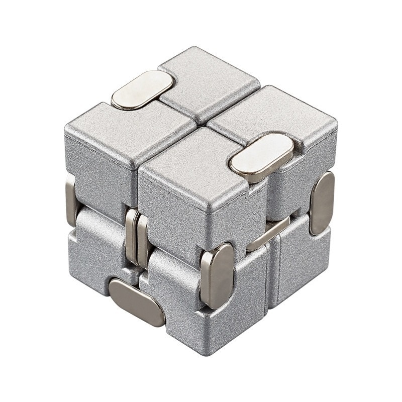 Premium Metal Infinity Cube Fidget Toy