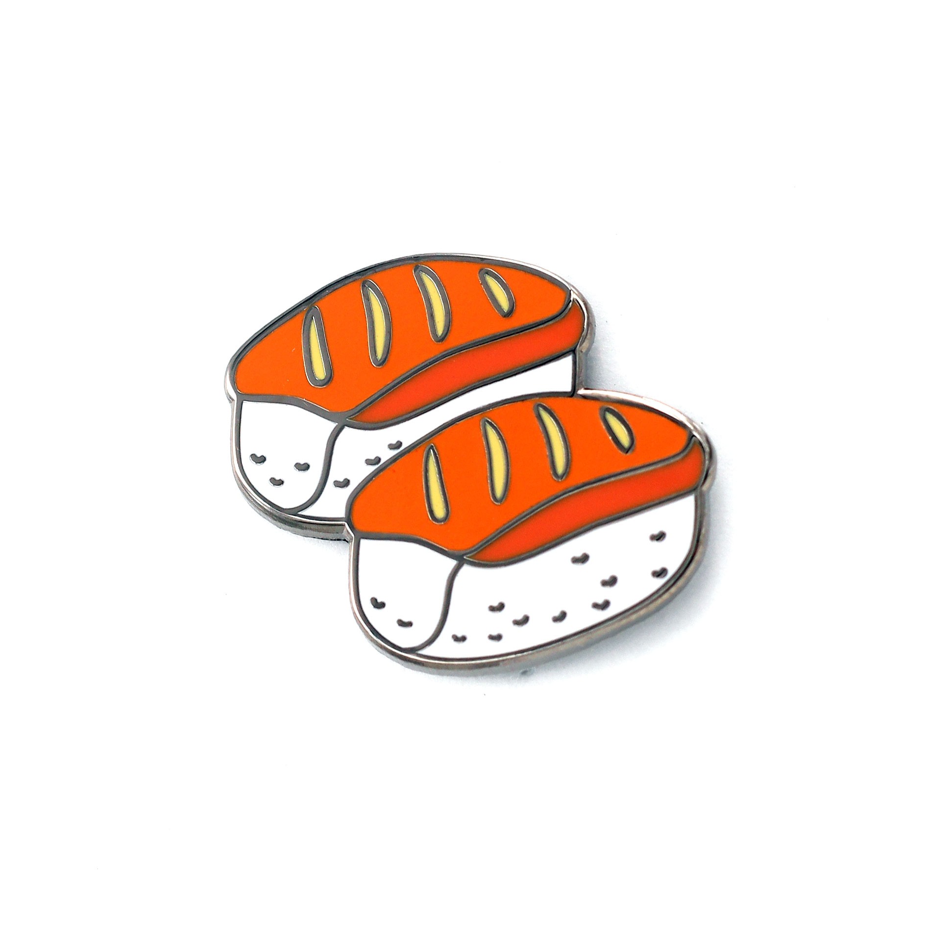 sushi emoji enamel pin by real s - Infinity Cube Fidget